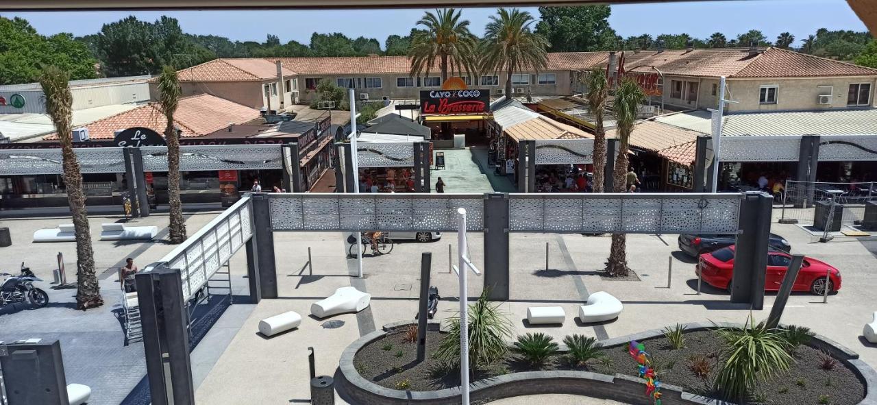 Appartement Vias-Plage Bagian luar foto